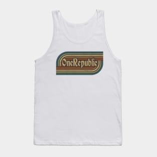 OneRepublic Vintage Stripes Tank Top